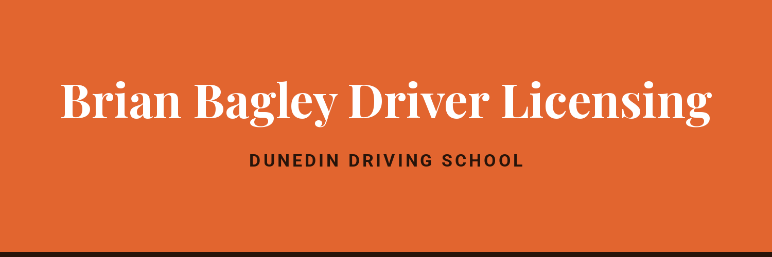 Brian Bagley Driver Licensing and Training - driver training in Dunedin