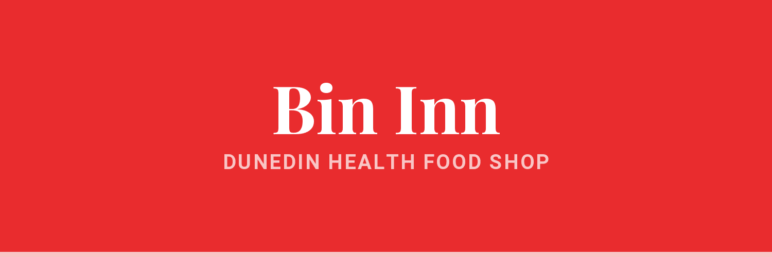 Bin Inn - organic and health food shop in Dunedin